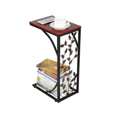 Small Sofa Side Table C Shaped