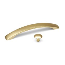 Brushed Brass Cabinet Handle &