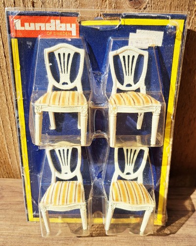 Lundby sweden vtg 70s four - 70s,