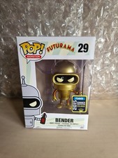 Animation Funko Pop - Bender Gold #29 2015 Convention Exclusive