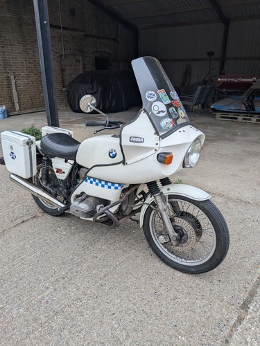 Bmw r75 1977 police bike - ex, bike.