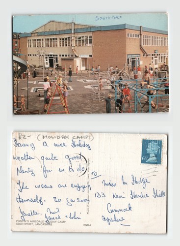 Postcard southport pontin s - -,
