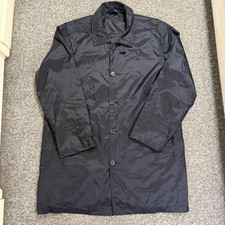 Tcm Weather Gear Classic Men's Trench Jacket MAC Size XL  Nylon Waterproof