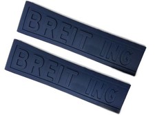 BREITLING 24MM Diver Pro Navy Blue Cut To Size Rubber Strap  (No Buckle)