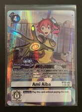 Ami Aiba BT22-093 SR - Alt Art - Cyber Eden - Digimon TCG