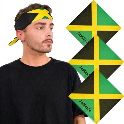 Jamaica flag bandana cotton - jamaica,