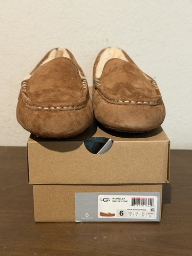 Ugg ansley chestnut suede - chestnut, fur