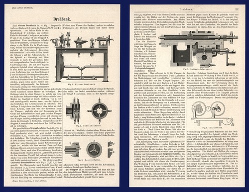 Lathe pressure anno - anno, 1894
