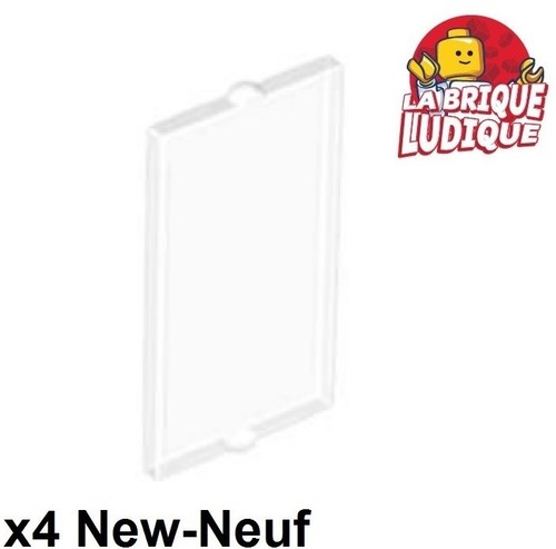 Lego glass window - 4x,