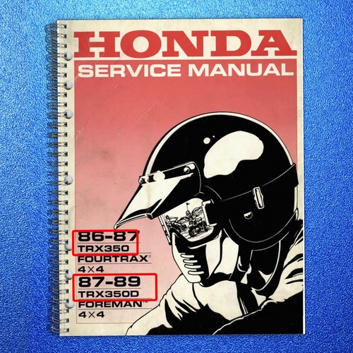 Honda trx350 fourtrax foreman - honda,