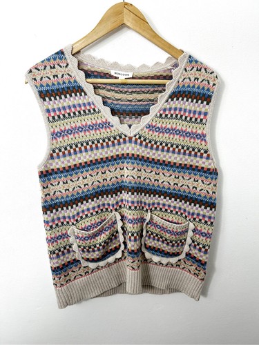 Monsoon fawn fair isle - monsoon,