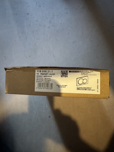 Geberit alpha01 round - alpha01,