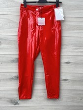 Missguided red ankle grazer