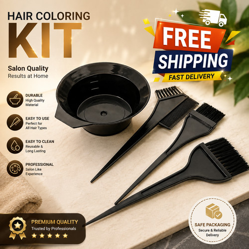 4pcs hair dye brush - hair, set
