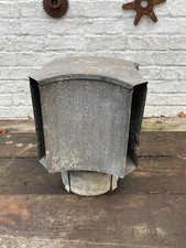 Vintage Reclaimed Galvanised Chimney Roof Vent Cowl