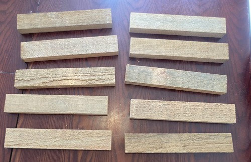 Cedar wood blocks - , 10