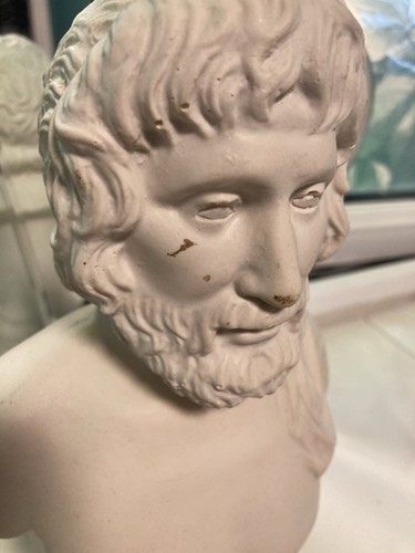 Vintage heavy greek bust - greek,