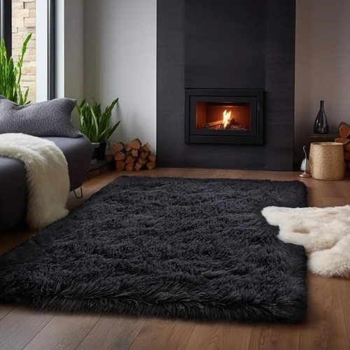Soft fluffy mats furry - soft, carpet