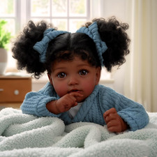 Realistic Baby Doll Black Girl