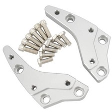 Silver CNC Handlebar Risers