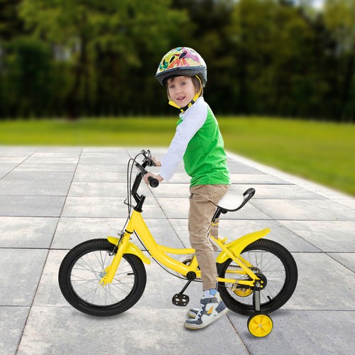 Kids bike yellow bicycle - 16",