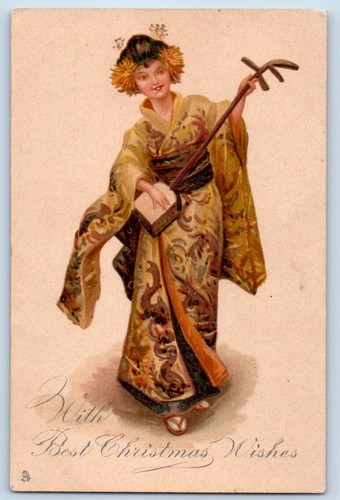 Christmas postcard japanese - christmas,