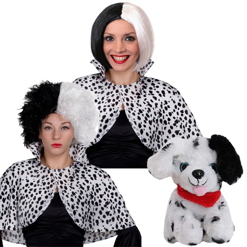 Evil dog lady wig - dog, and