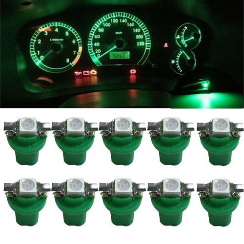 10x 5050 smd green - t5,