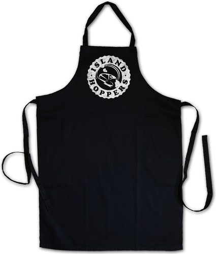 Island hoppers logo bbq - hoppers,