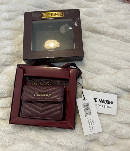 Steve madden bloodstone wallet - bloodstone,