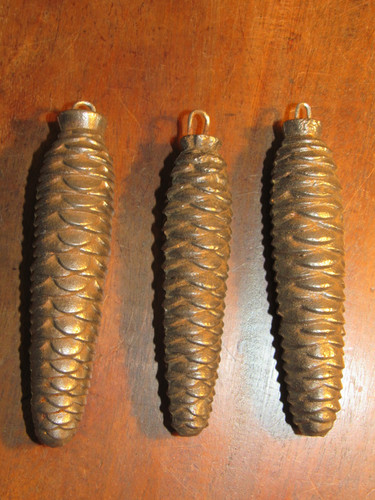 Set vintage fir cone - vintage,