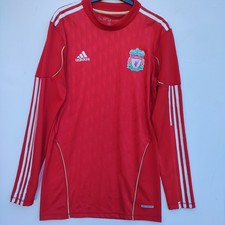 Liverpool 2010 - 2012 Adidas Player Issue Home Football Shirt | Men's Large