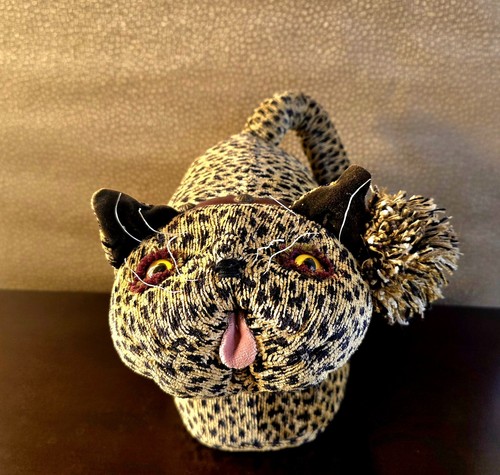 Vintage cat door - cat, stop
