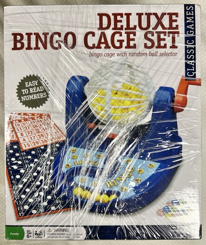 Cardinal deluxe bingo cage - deluxe, set