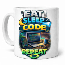 Eat sleep code - sleep, gift