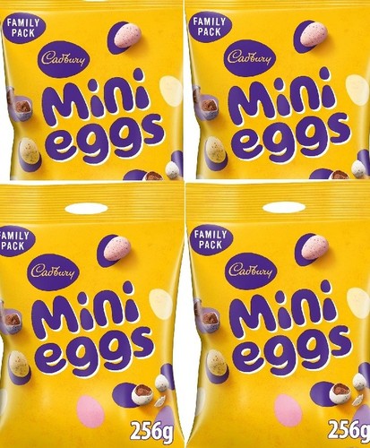 Cadbury mini eggs packs - 4,
