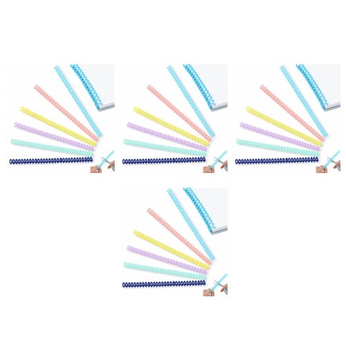 Reusable plastic binding combs - reusable,