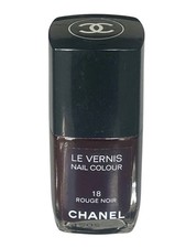 Chanel Le Vernis 18 Rouge Noir Nail Colour Varnish 13ml Classic Vamp Iconic  