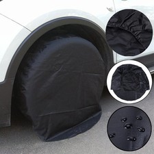Aluminum Film Set of 4 Tyre Covers Protector for Car RV Trailer Wheel 29-32''