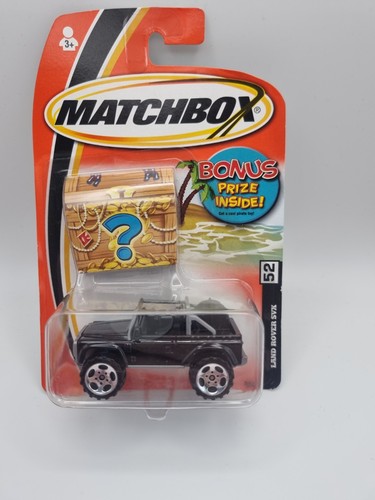 Matchbox land rover svx 52 - matchbox, #52