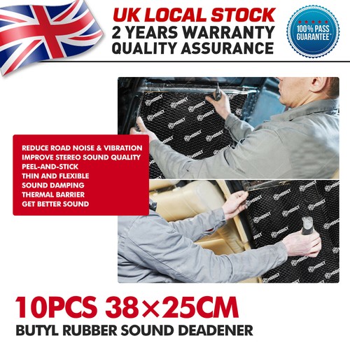 Thick car sound deadening - car, heat