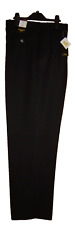 Mens black trousers, Portwest, London style, Teflon coated W34 L31