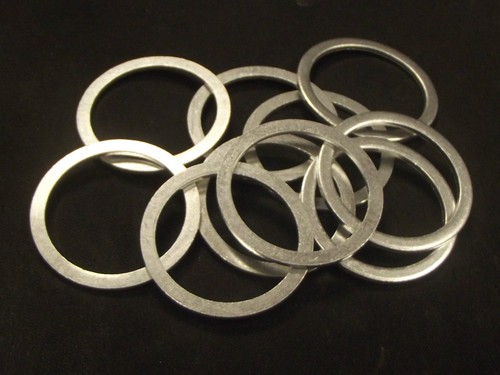 Aluminium flat washers to - flat,