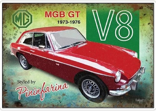 Mgb mgbgt retro - mgb, metal