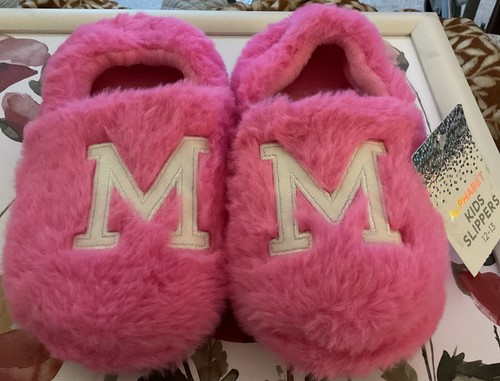 Girls fluffy pink - girls, alphabet