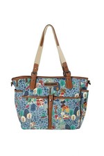 Lily Bloom Canvas Shoulder Bag