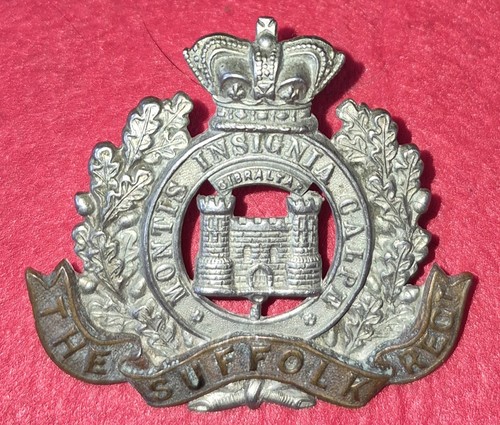 Victorian suffolk regiment cap - suffolk,
