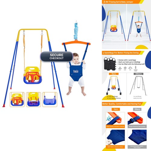 Funlio swing set - in,