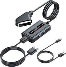 EASYCEL Male Scart to HDMI Converter for DVD/STB/Sky With Female Scart (0-162)