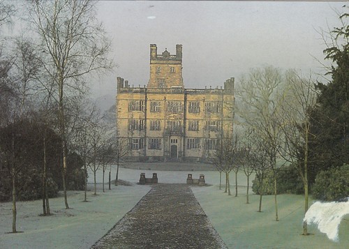 Postcard gawthorpe hall - gawthorpe,